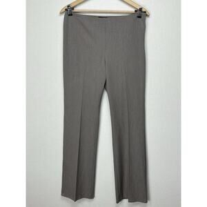 The Limited Stretch Women's Brown Dress Pants Size 10 Long Career Side Zip